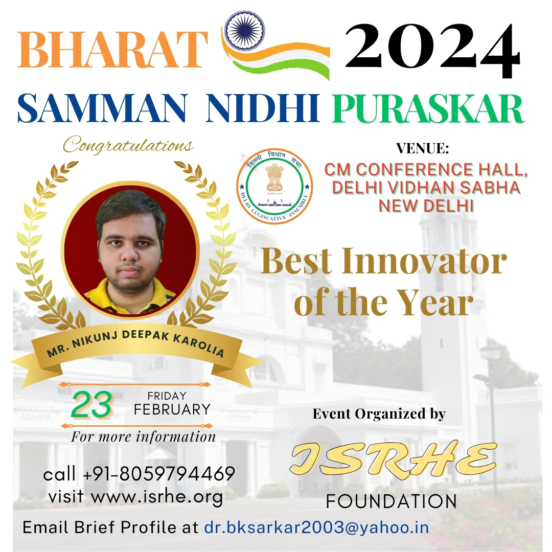 Mr. Nikunj Deepak Karolia